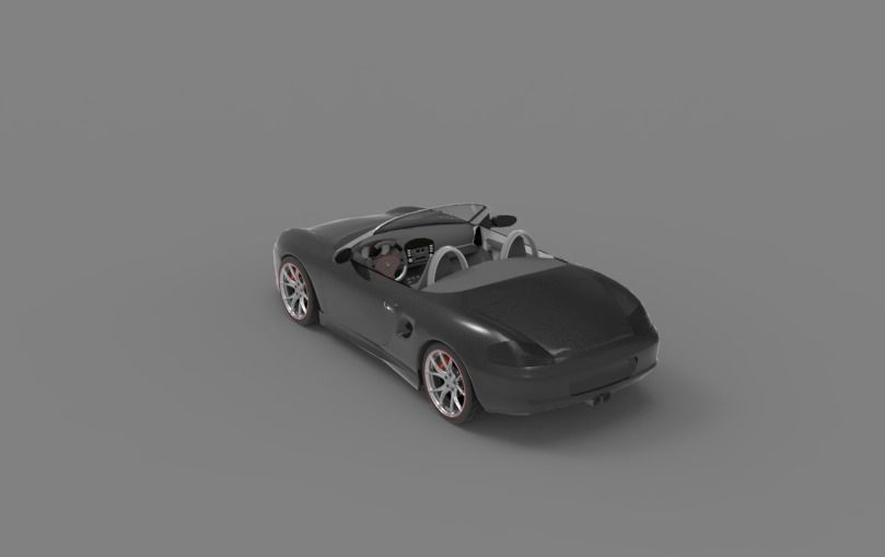 2003 Porsche Boxster 3D model_10
