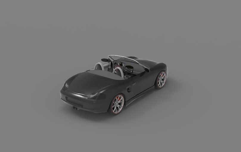 2003 Porsche Boxster 3D model_33