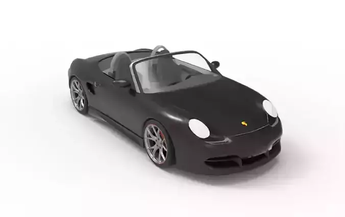 2003 Porsche Boxster 3D model