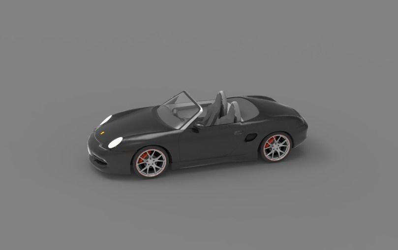 2003 Porsche Boxster 3D model_19