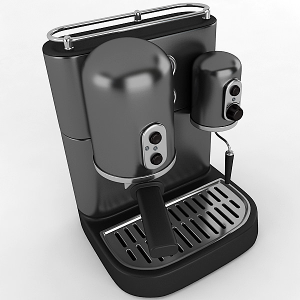 Coffee Maker 3D model_3