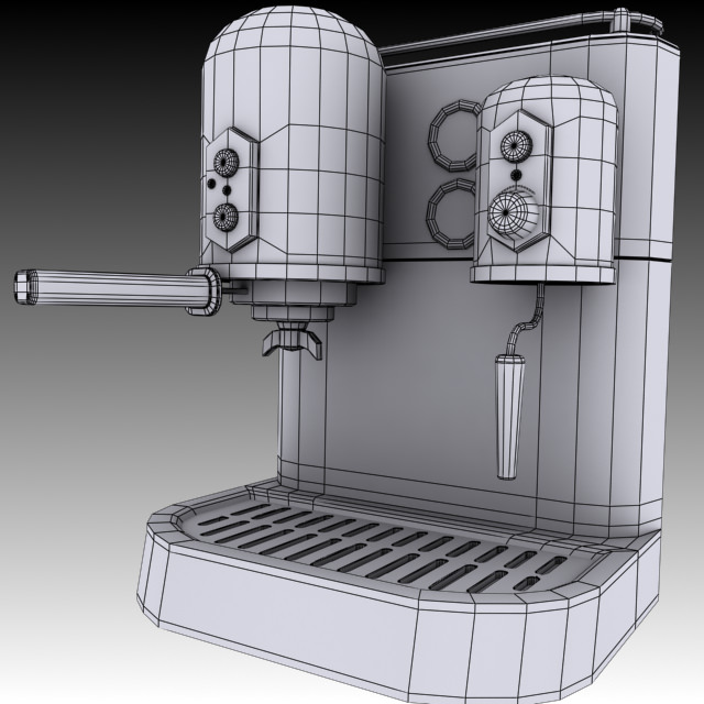 Coffee Maker 3D model_4