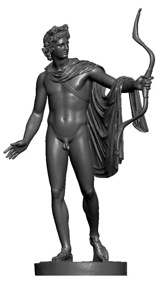 Apollo Belvedere restored 3D print model_1