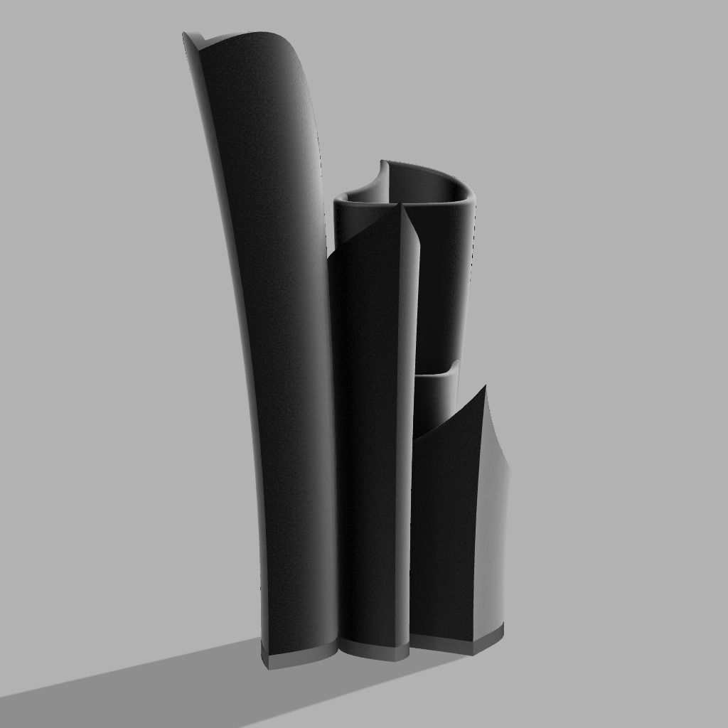 Composizione 1 sword with shadow 3D print model_7