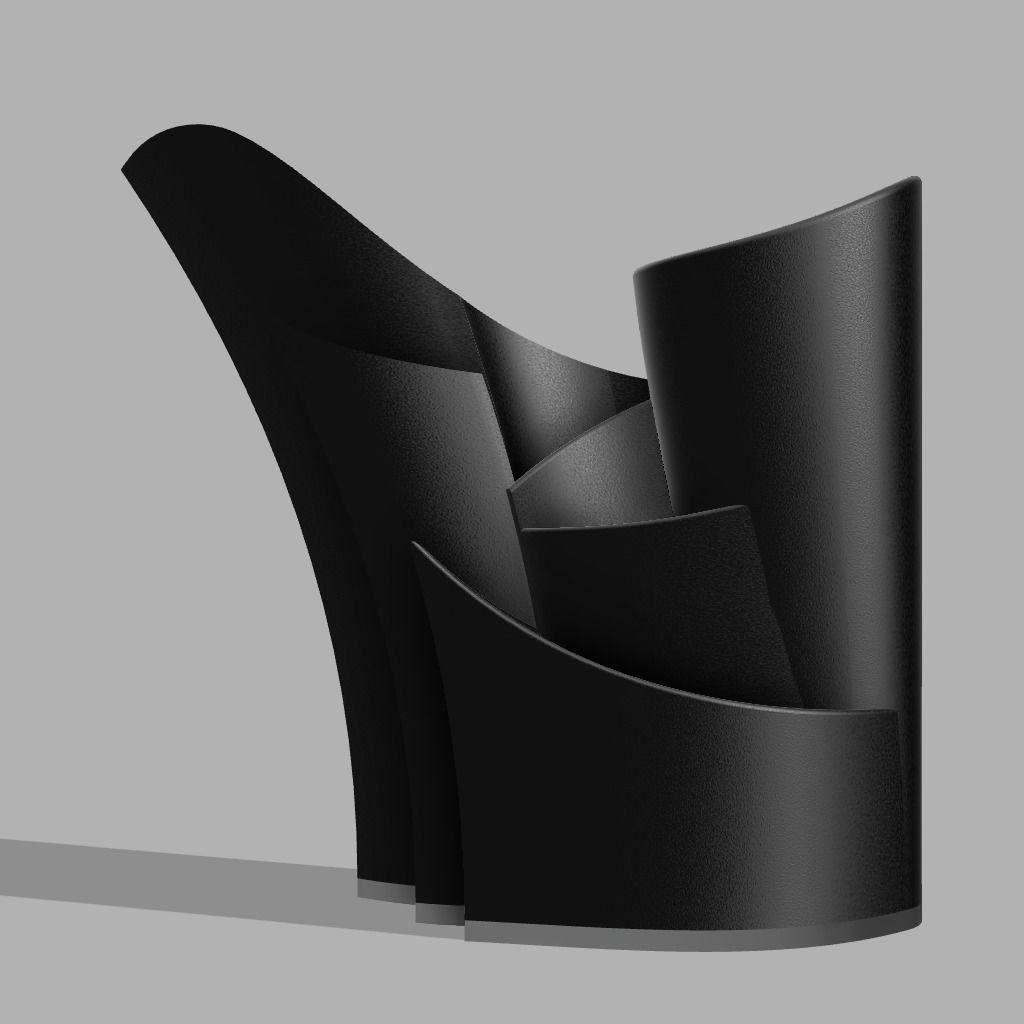 Composizione 1 sword with shadow 3D print model_4