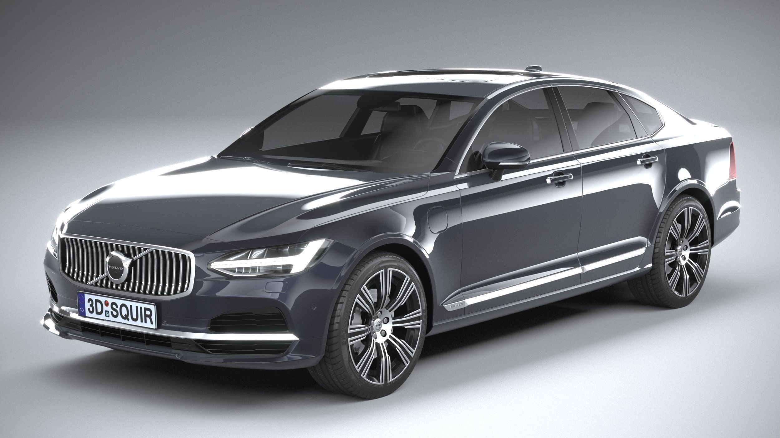 Volvo S90 2020 3D model_1
