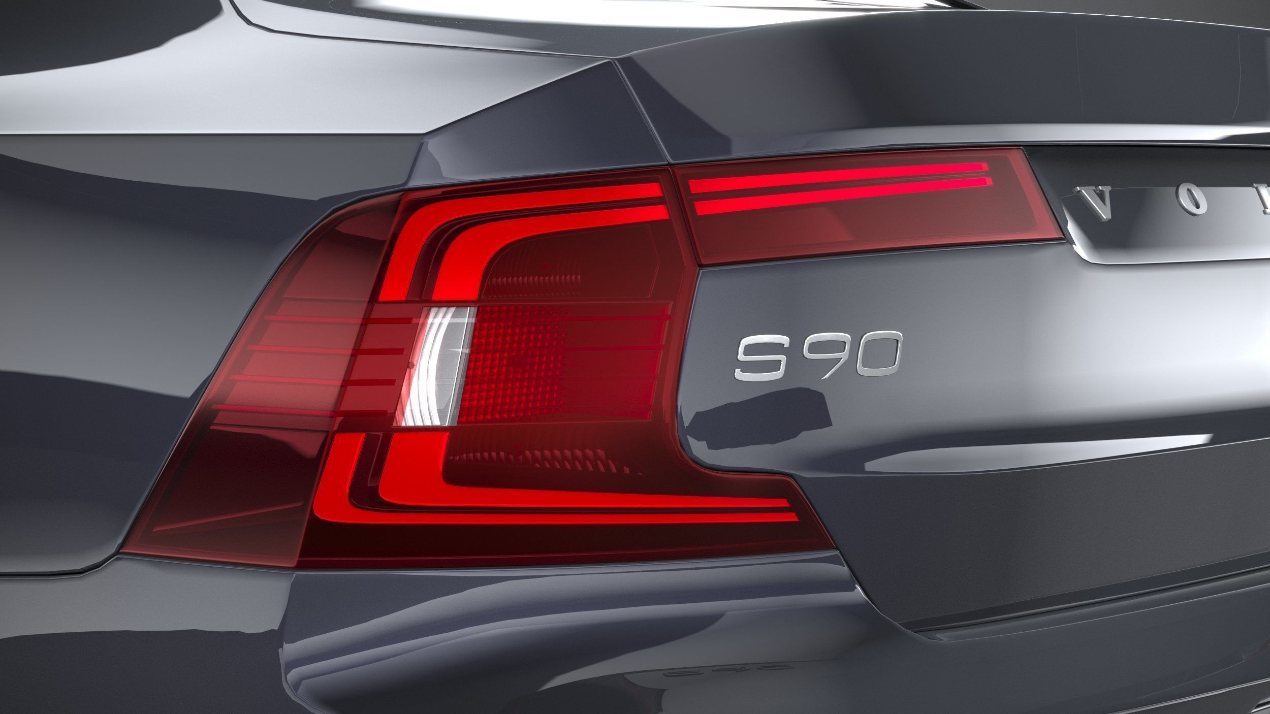 Volvo S90 2020 3D model_15