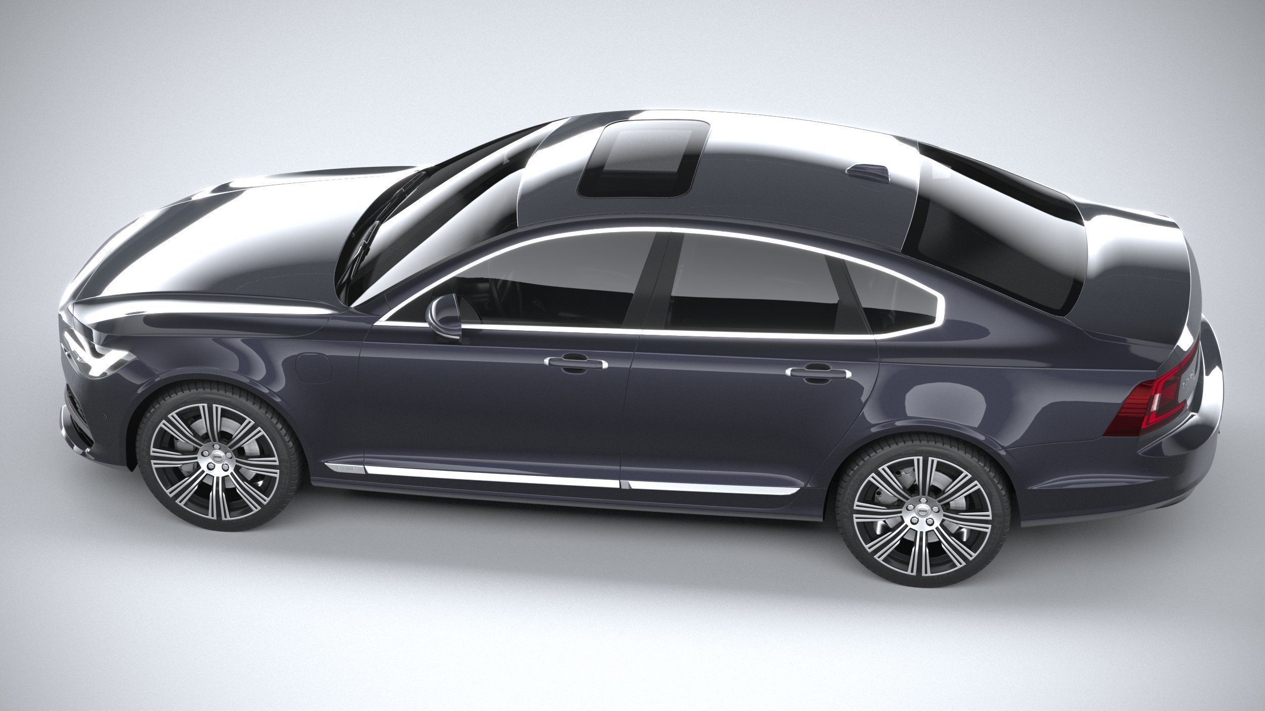 Volvo S90 2020 3D model_9