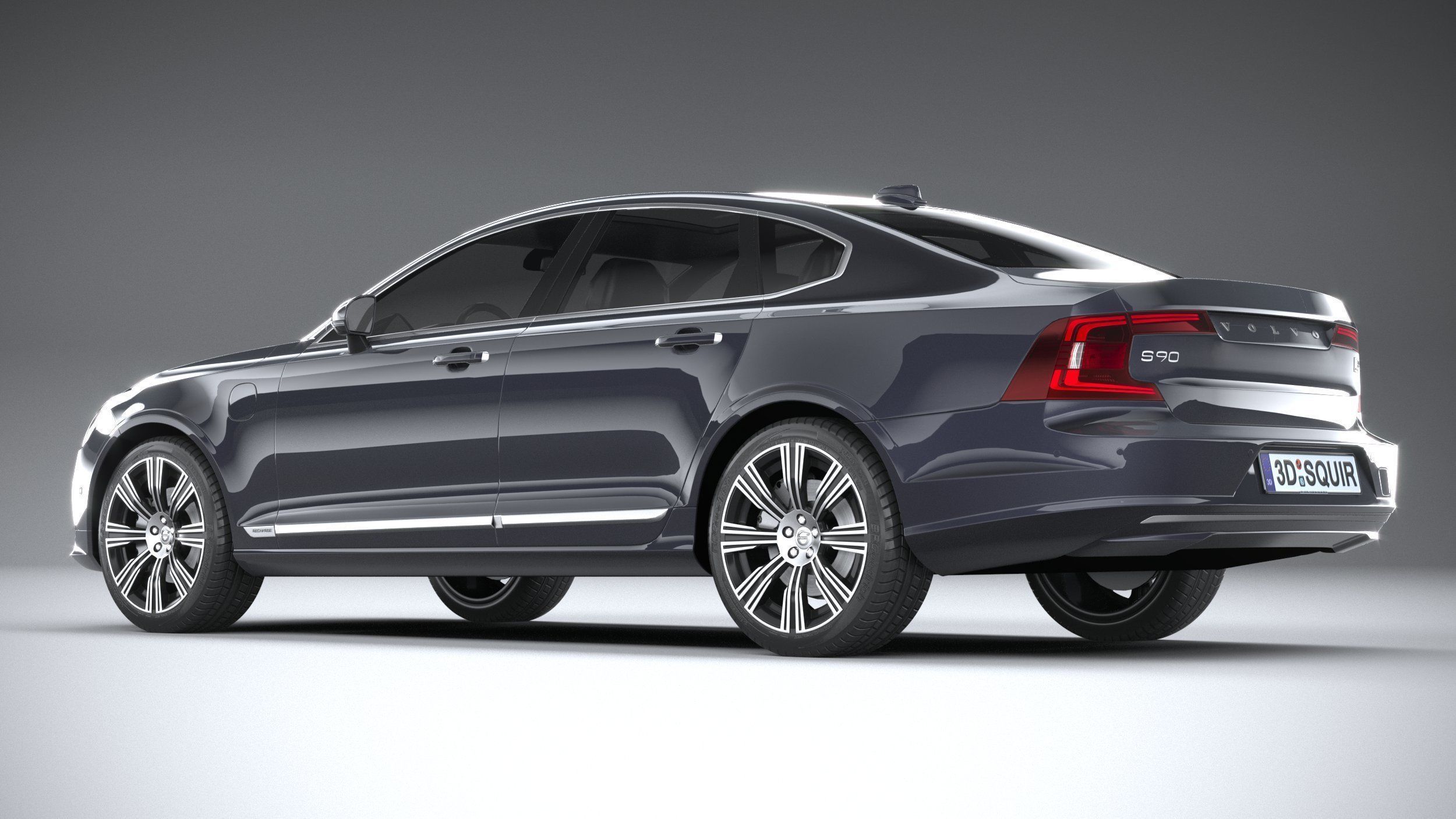 Volvo S90 2020 3D model_5