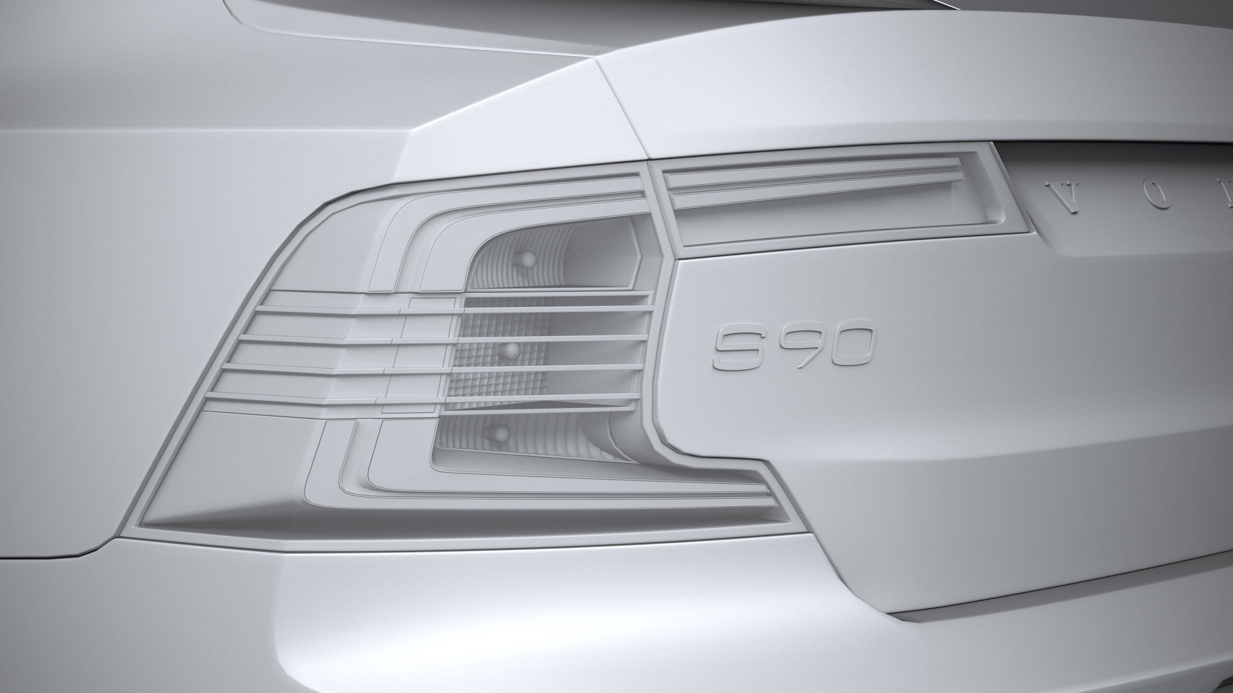 Volvo S90 2020 3D model_24