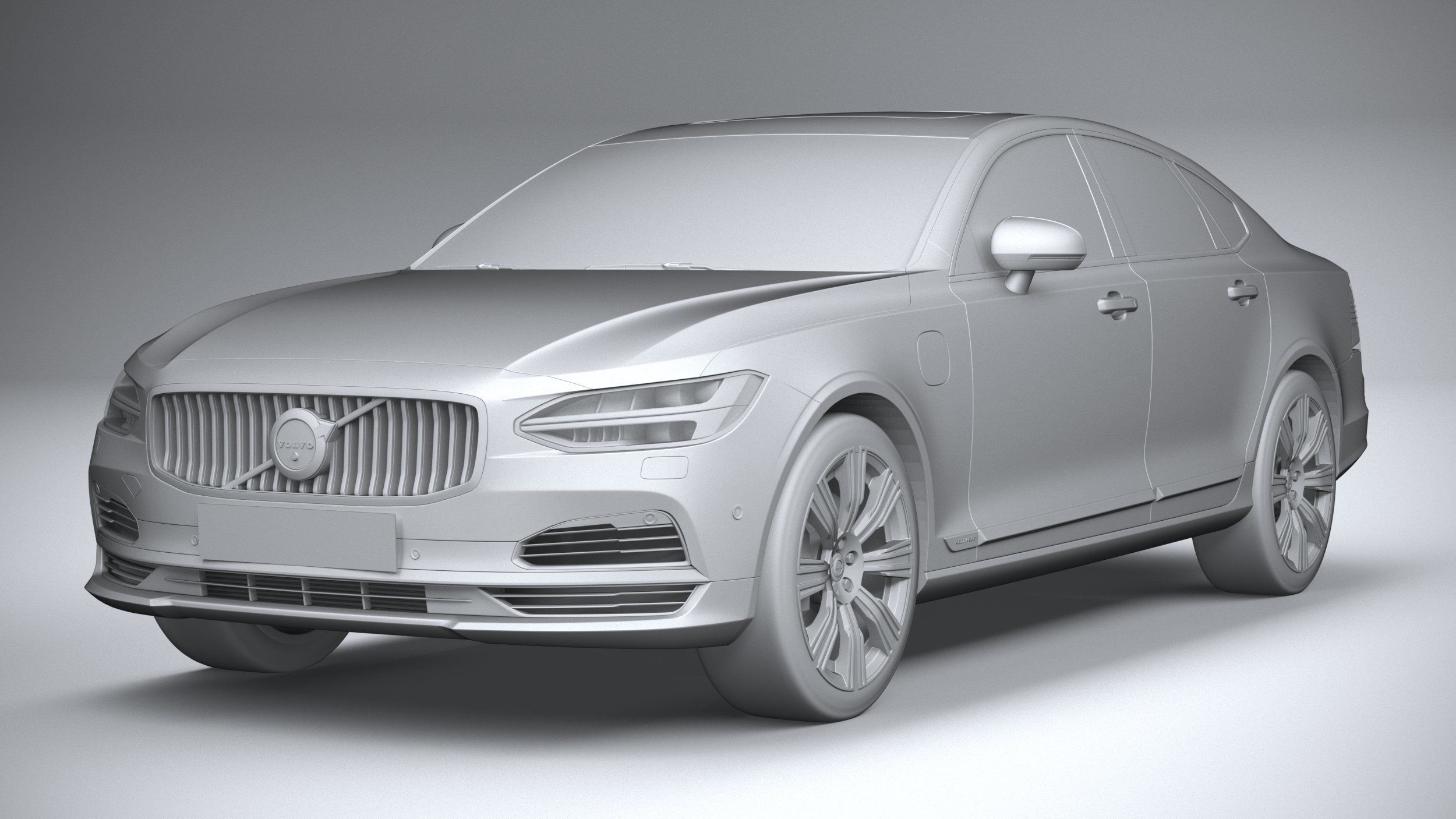 Volvo S90 2020 3D model_20