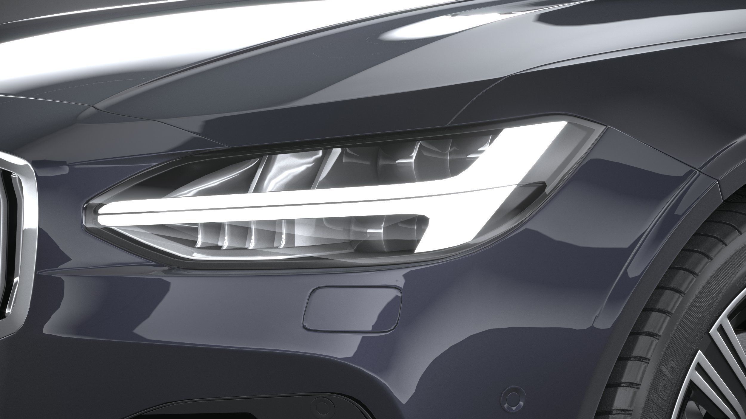 Volvo S90 2020 3D model_14
