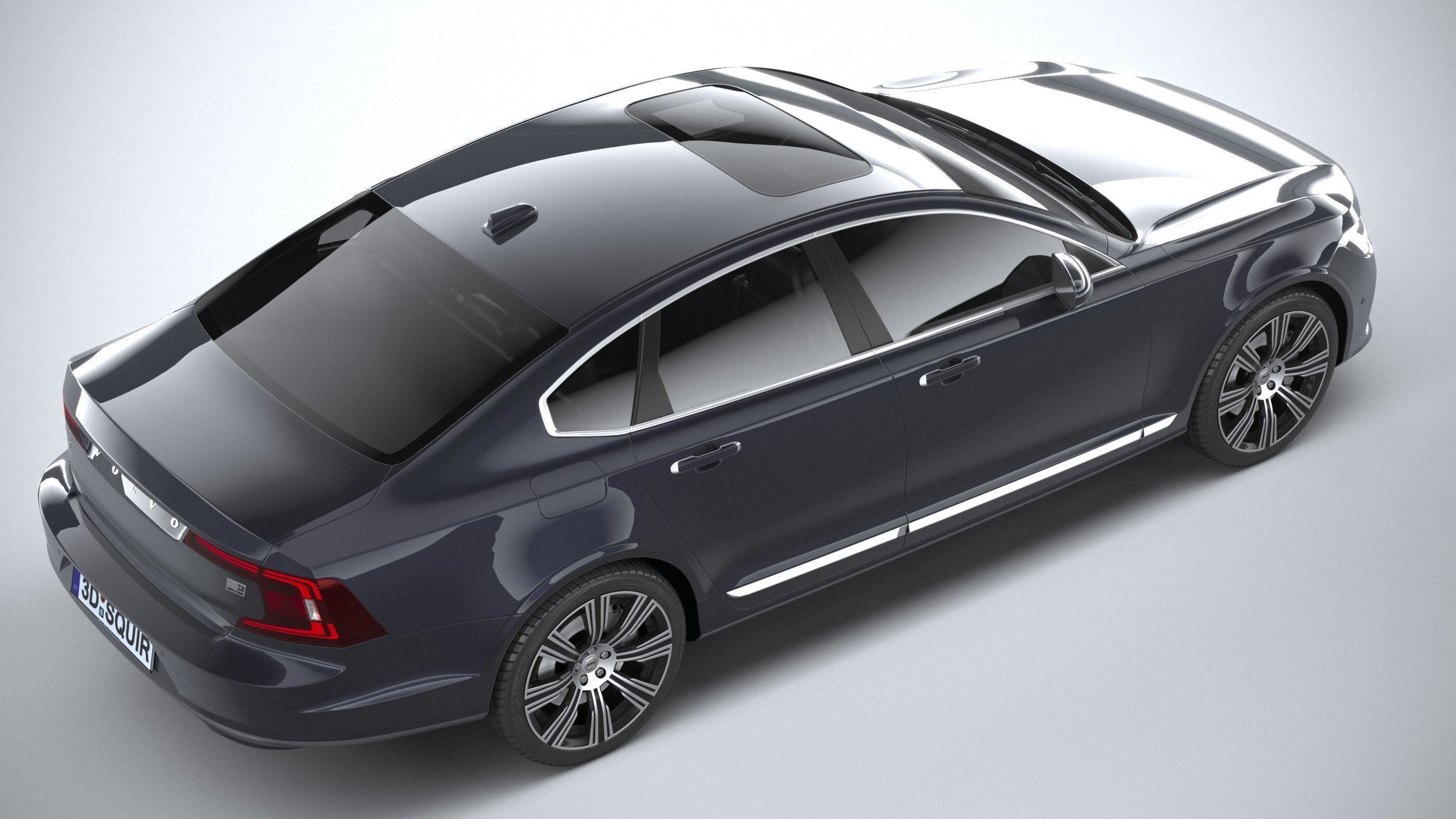 Volvo S90 2020 3D model_10