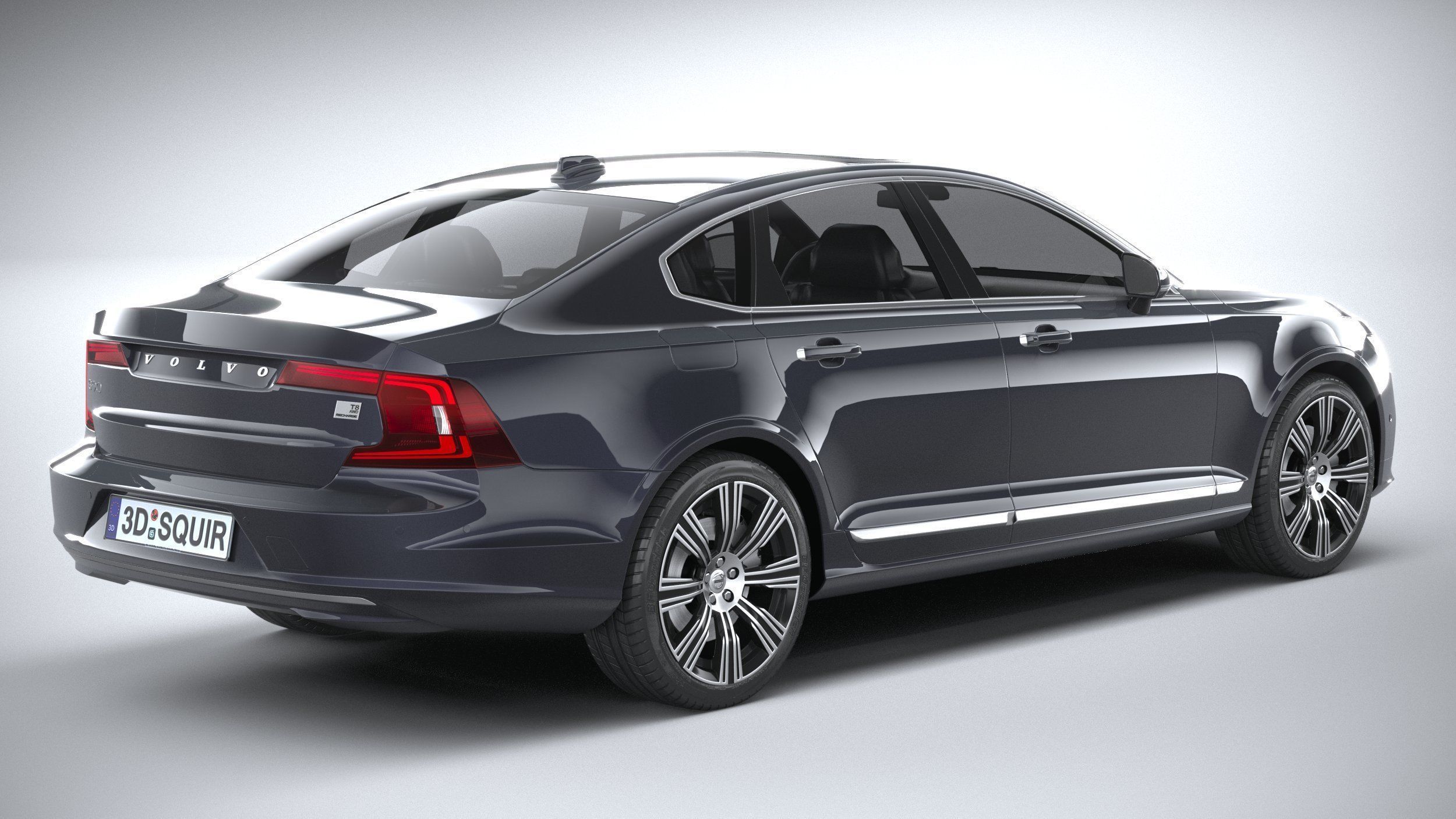 Volvo S90 2020 3D model_17