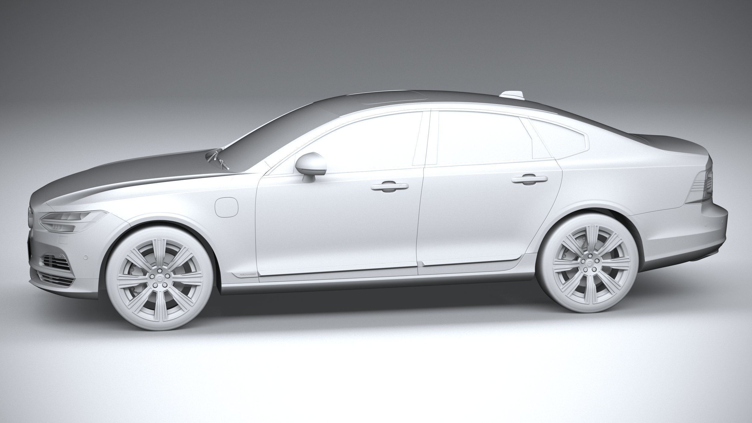 Volvo S90 2020 3D model_22