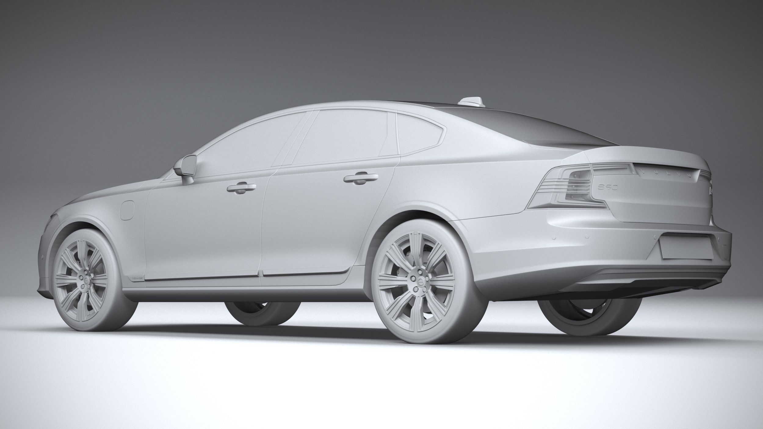 Volvo S90 2020 3D model_21