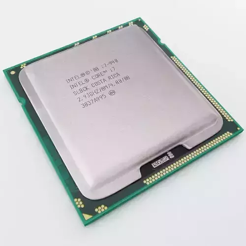 Intel Core i7 Cpu 3D model