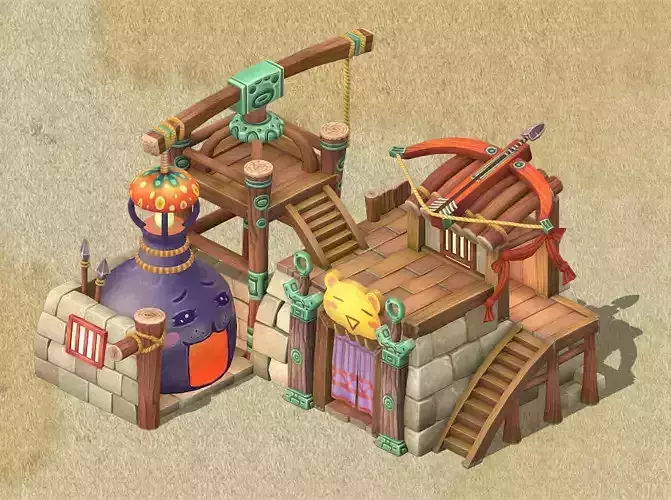 Cartoon Edition - Arms Shop 03