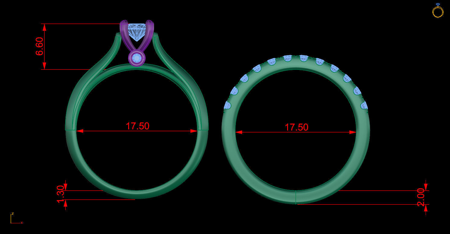 Ring 62 3D print model_9