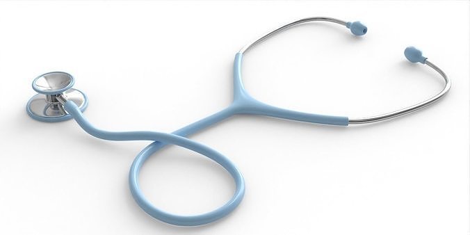 Stethoscope phonendoscope 3D model