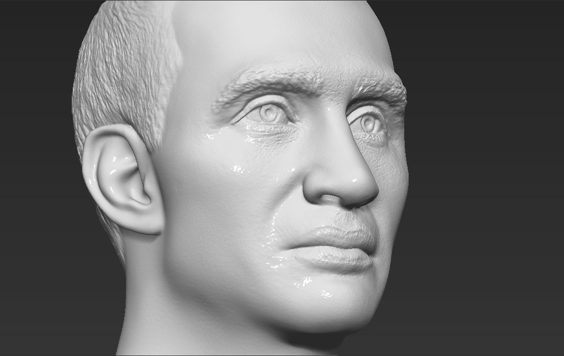 Wladimir Klitschko bust 3D printing ready stl obj formats 3D print model_17
