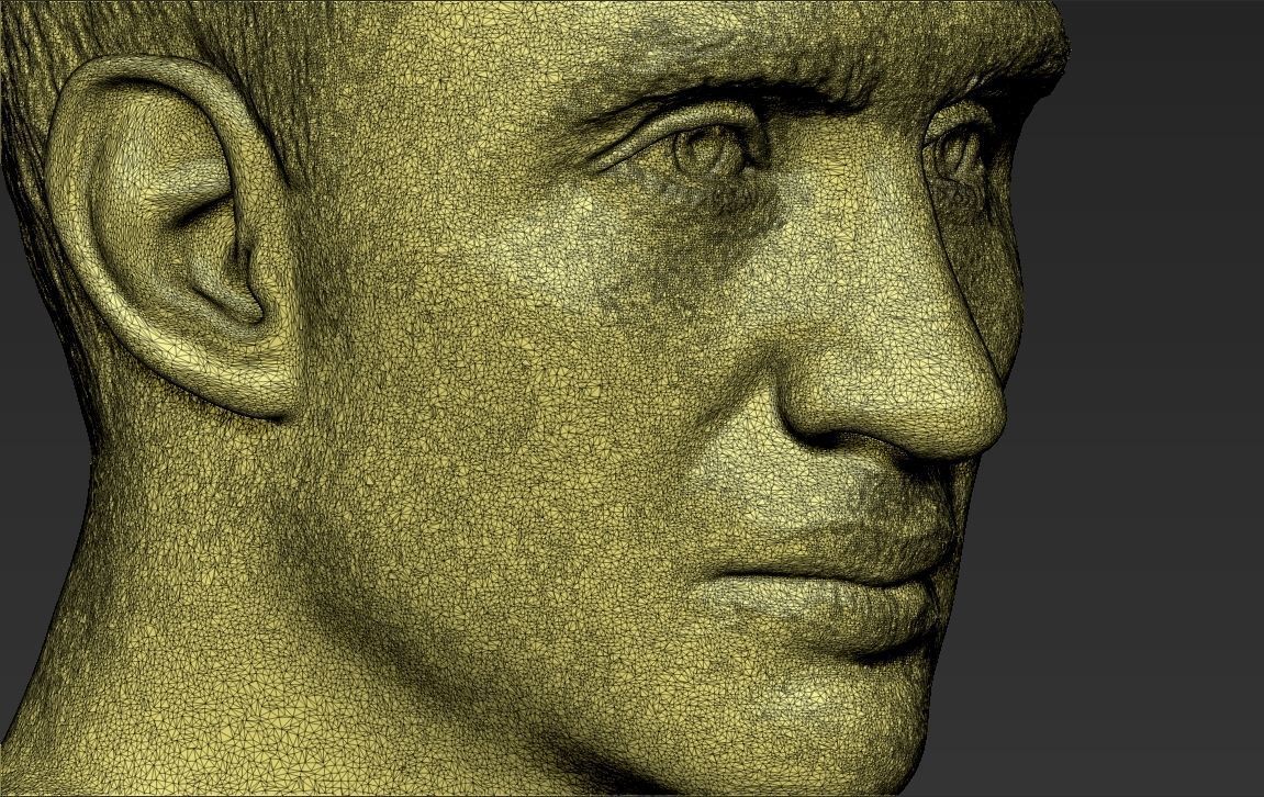 Wladimir Klitschko bust 3D printing ready stl obj formats 3D print model_25