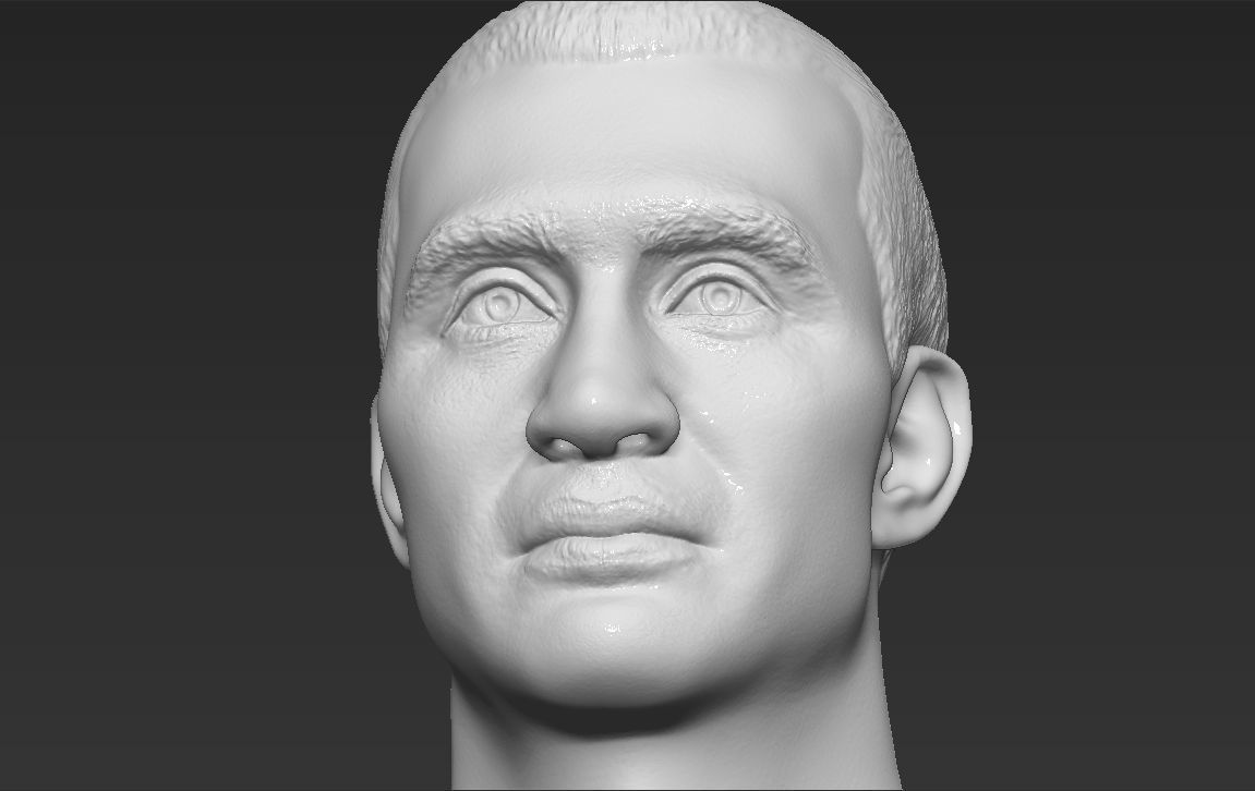 Wladimir Klitschko bust 3D printing ready stl obj formats 3D print model_18