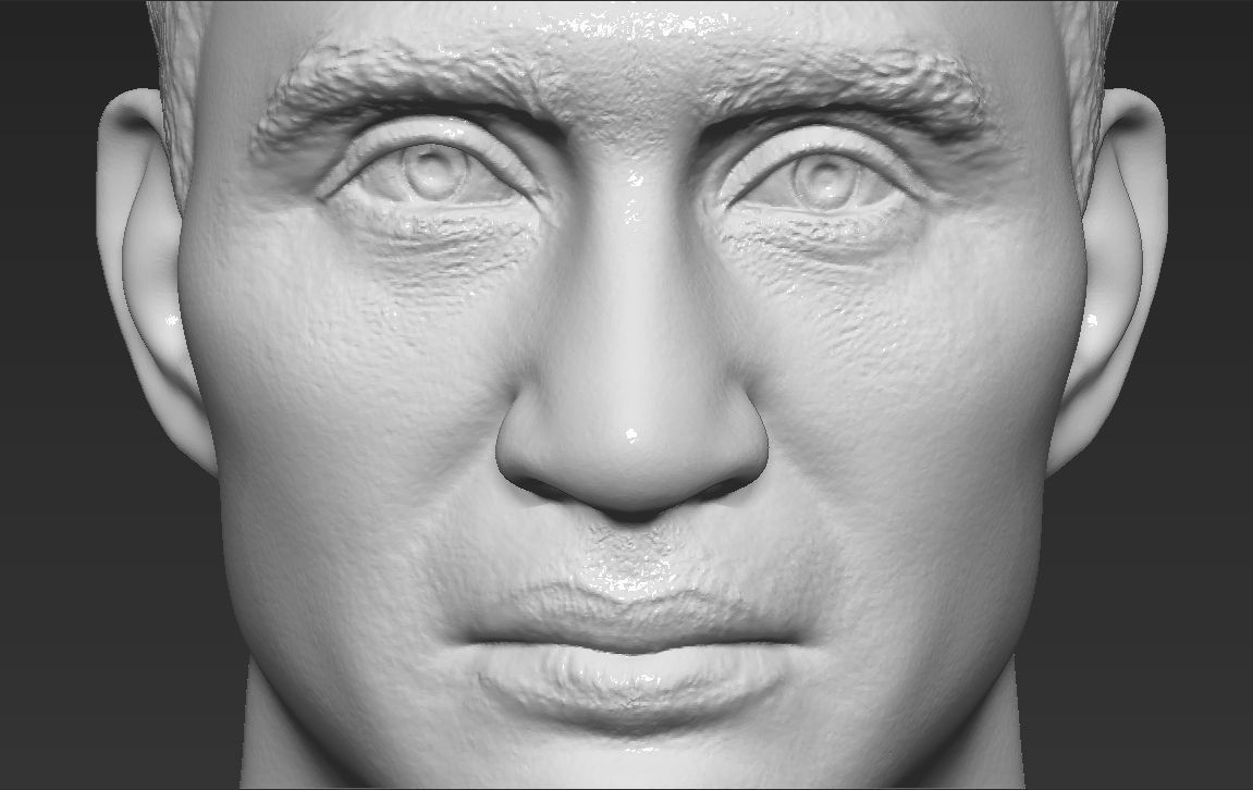 Wladimir Klitschko bust 3D printing ready stl obj formats 3D print model_12
