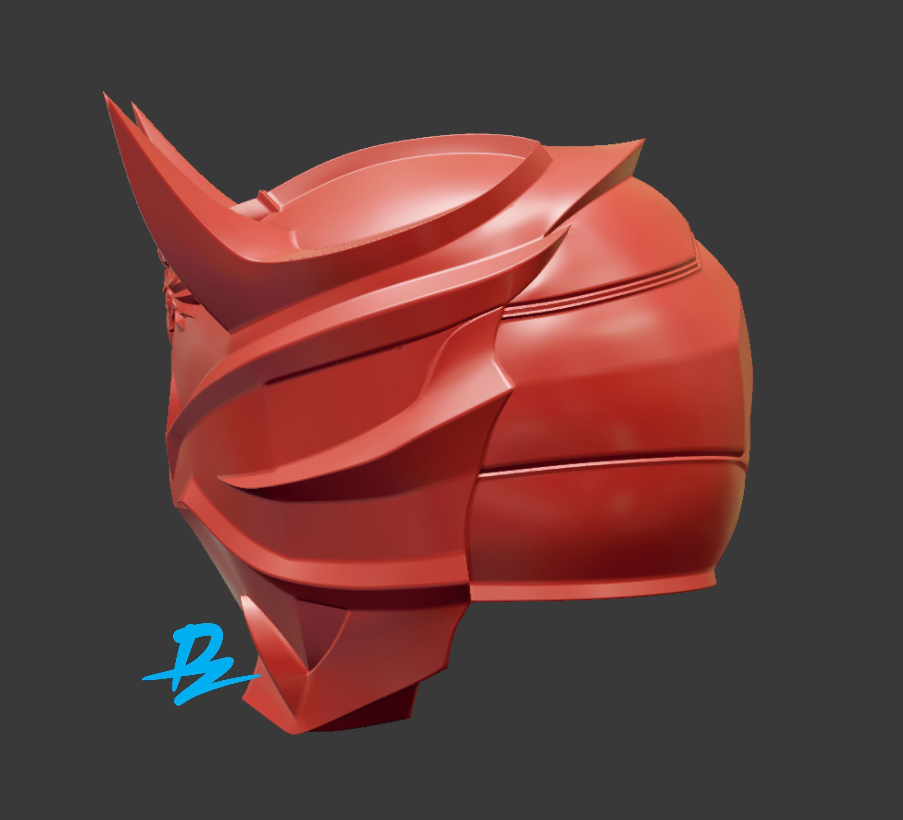 kamen rider Hibiki 3D print model_2