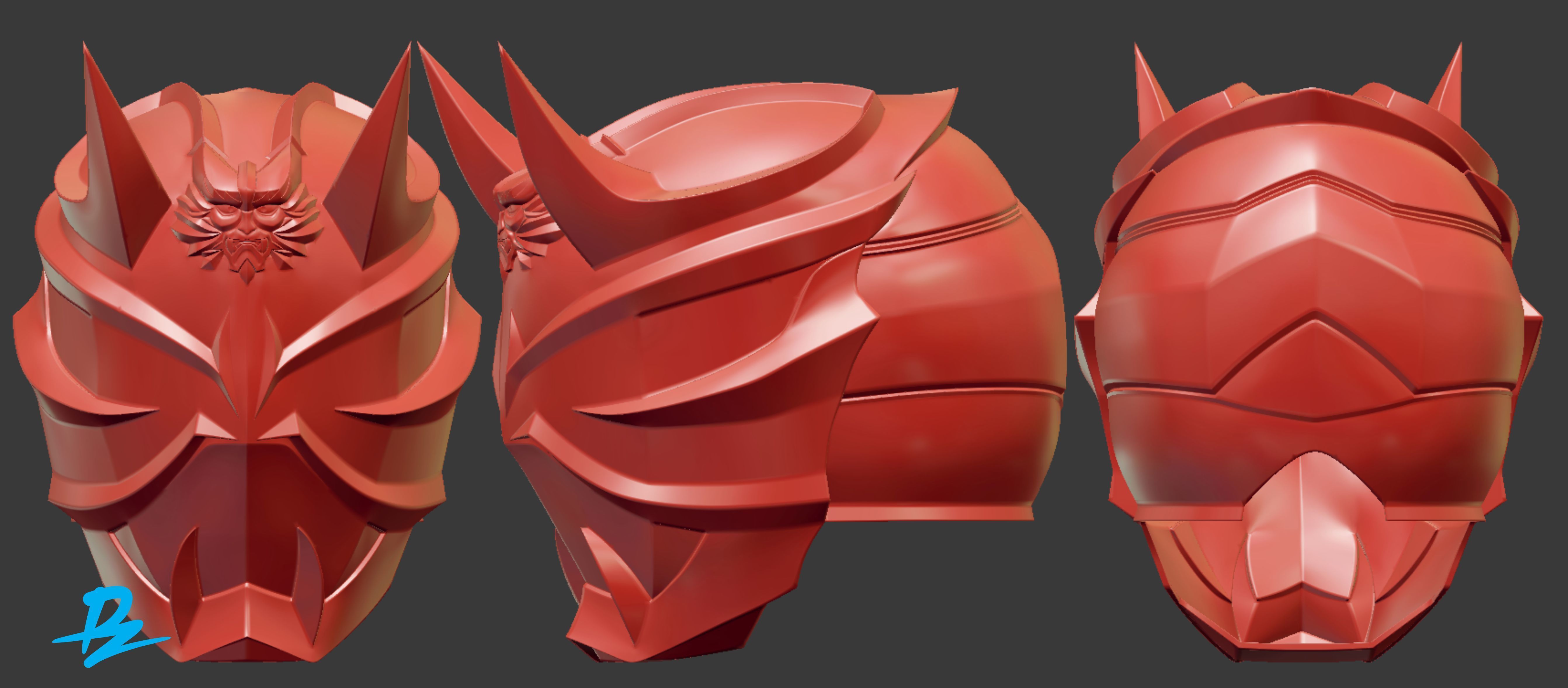 kamen rider Hibiki 3D print model_4