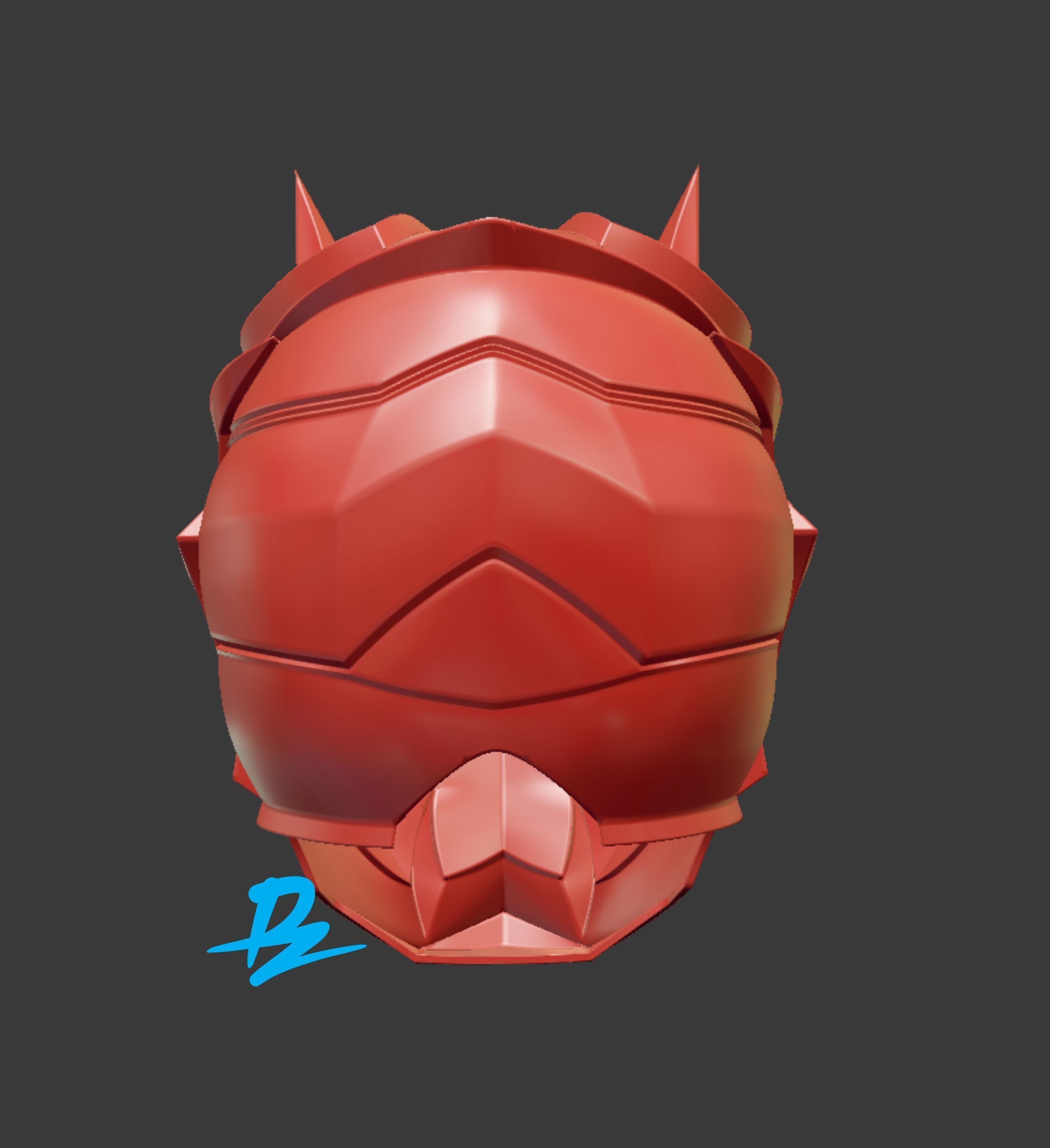 kamen rider Hibiki 3D print model_3