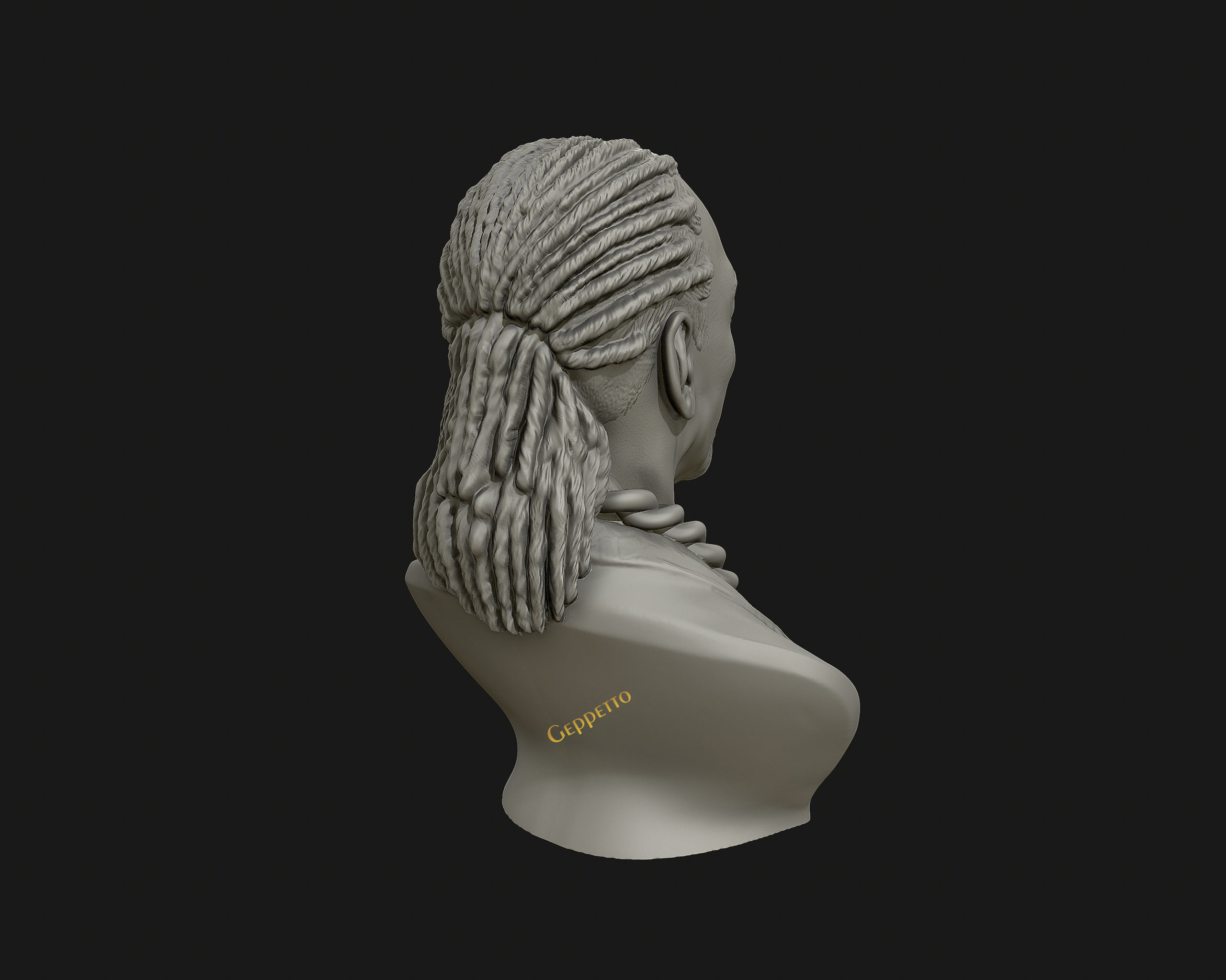 Snoop Dogg 3D sculpture Ready to 3D print  3D print model_18