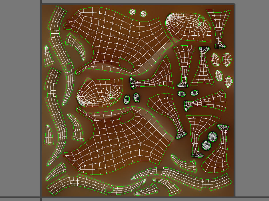 Cartoon Deer 3D model_22