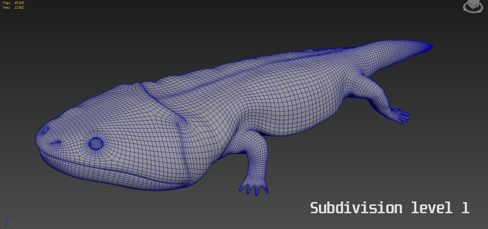 Extinct animals pack v6 Low-poly 3D model_117