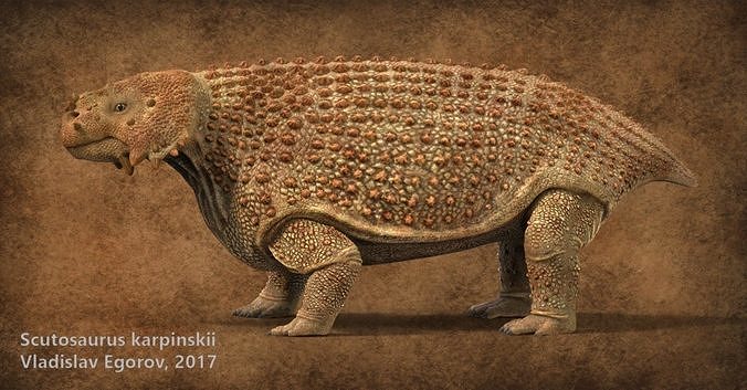 Extinct animals pack v6 Low-poly 3D model