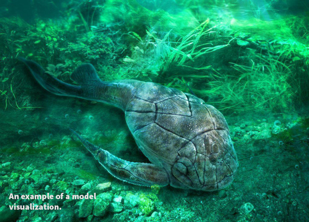 Extinct animals pack v6 Low-poly 3D model_25