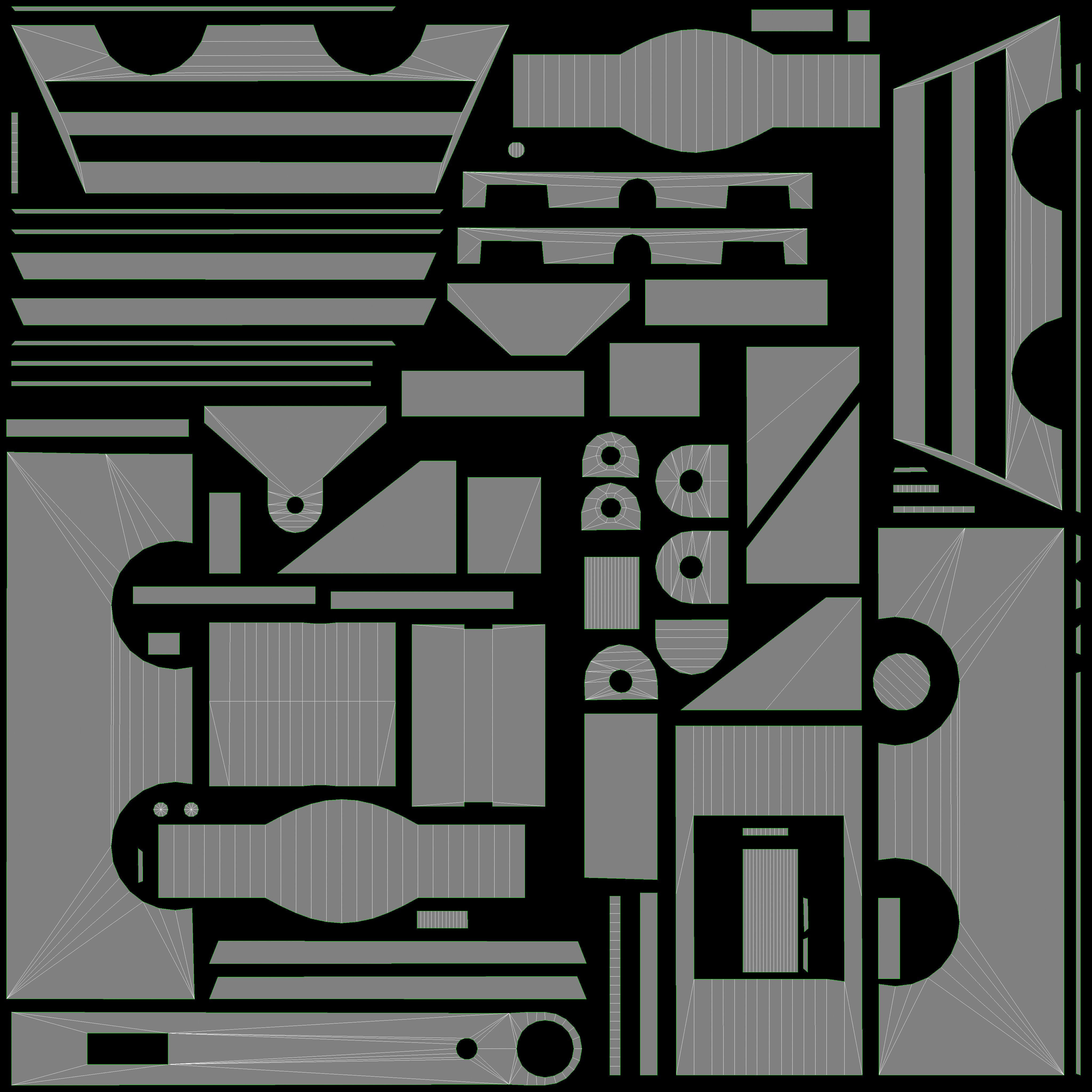 PLASTIC BARRIER 3D - Game Ready-VR Low-poly 3D model_3