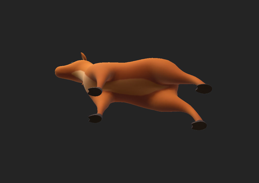 Cartoon Doe 3D model_12