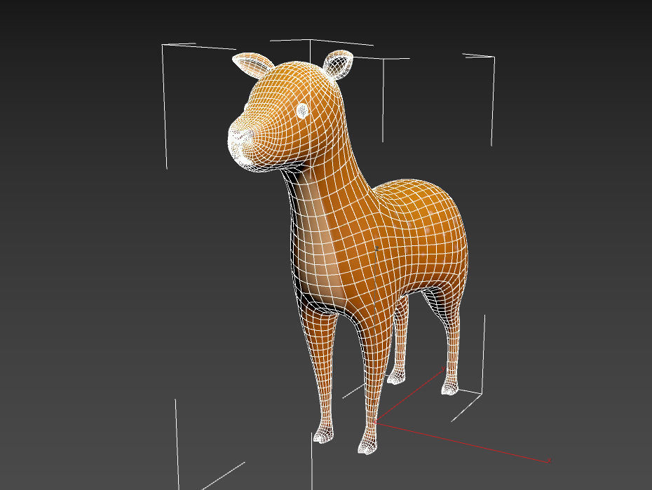 Cartoon Doe 3D model_15