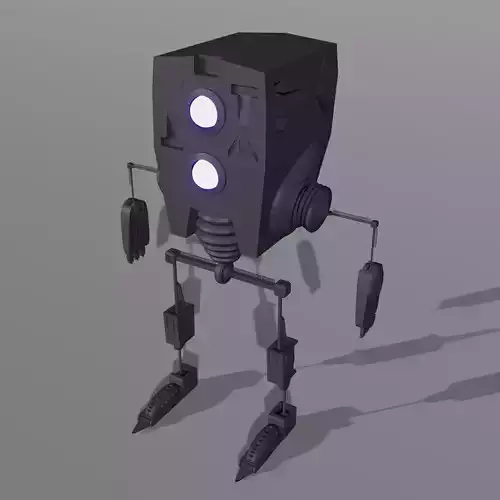 Robot with lights