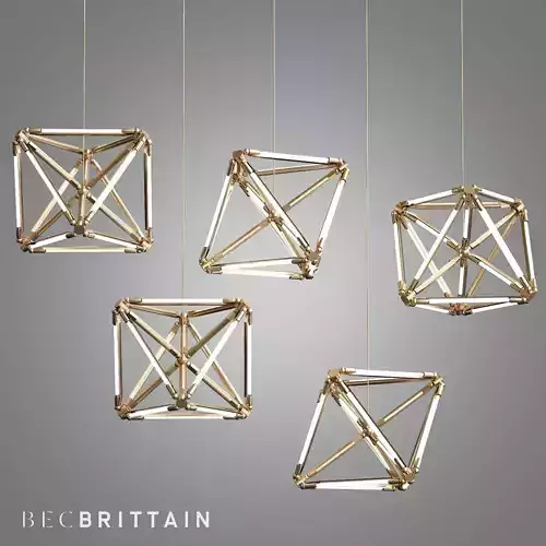 Geometric Chandelier SHY Polyhedron Chandelier