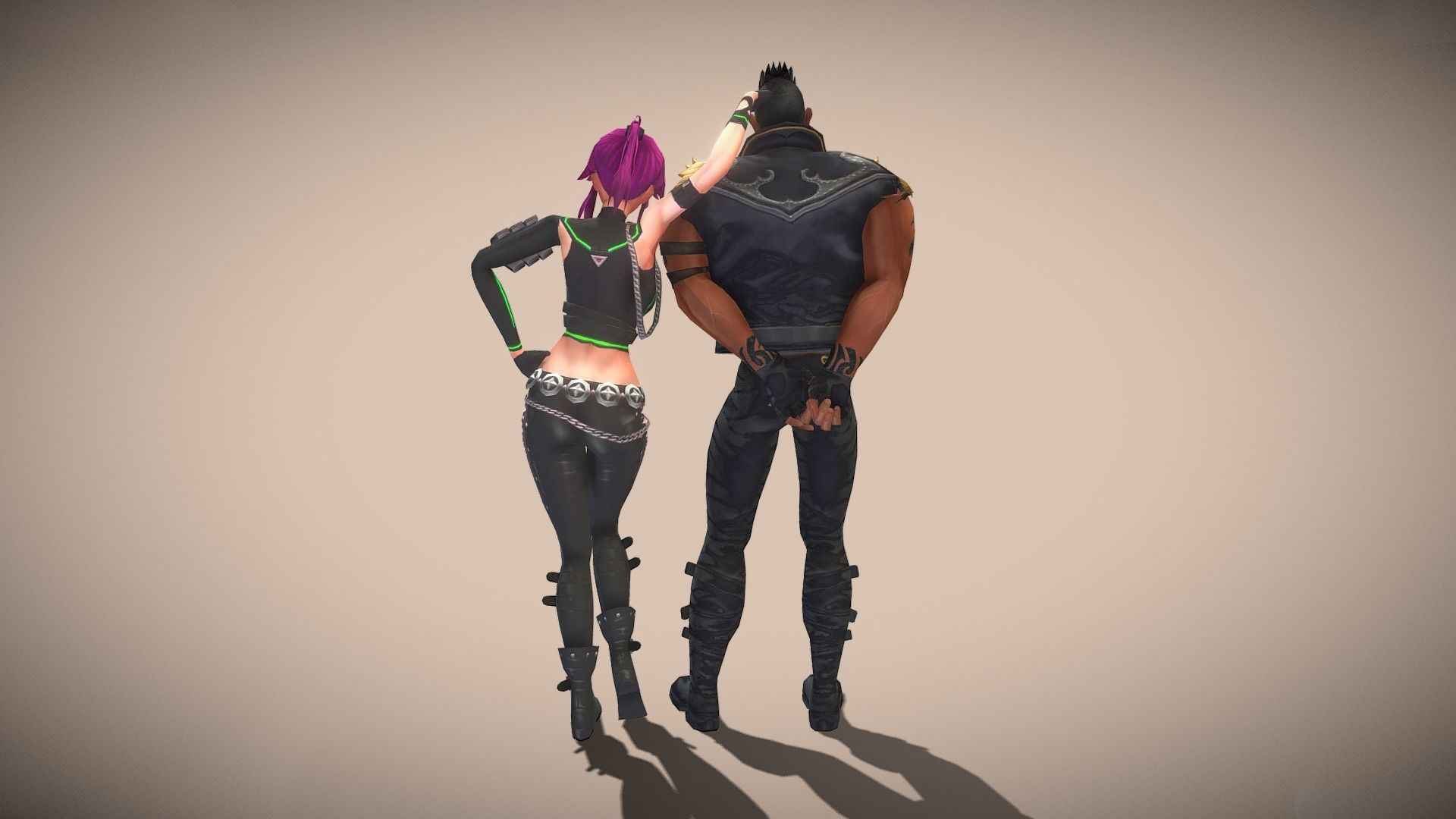 Wastedland Raiders 3D model_5