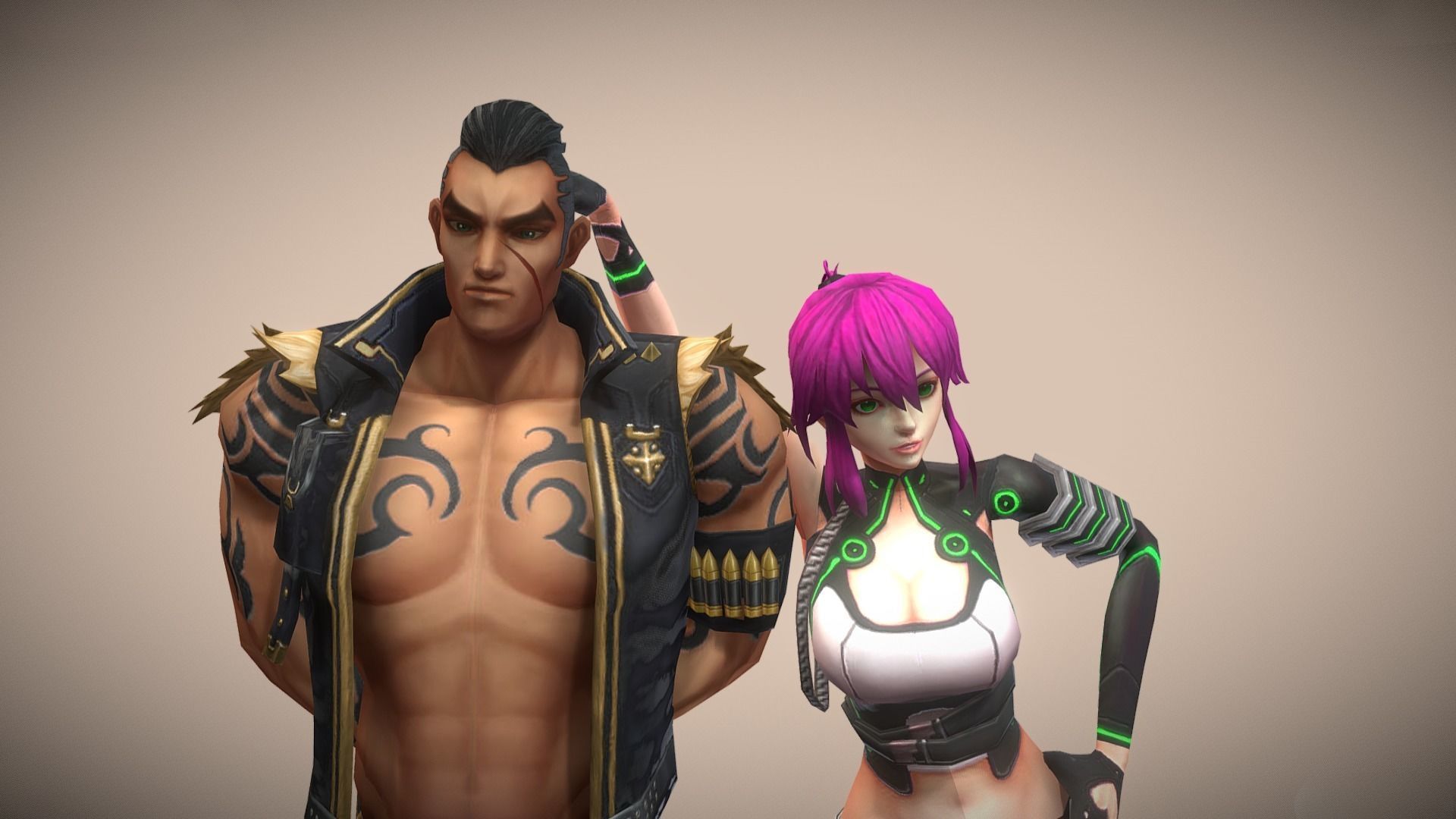 Wastedland Raiders 3D model_3