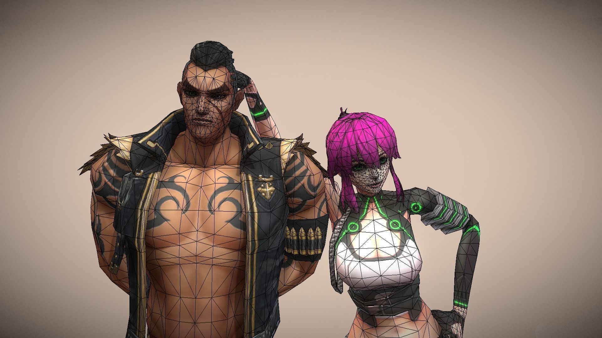 Wastedland Raiders 3D model_4