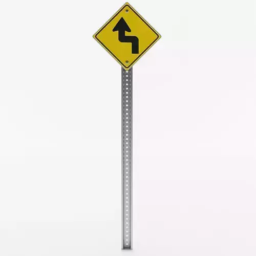 Left then Right Curve Sign