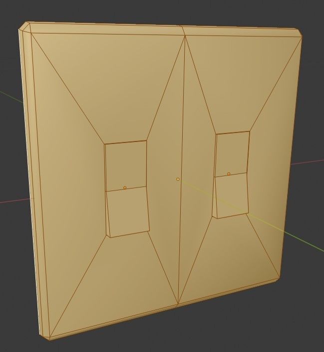 Light Switch Gameready model PBR Low-poly 3D model_7