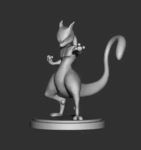 MewTwo 3D Print Pokemon