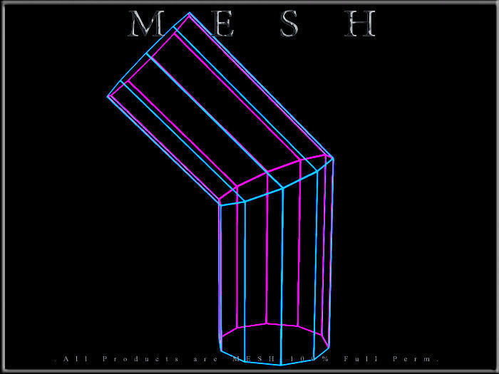 Wire Pipe Elbow Low-poly 3D model_1