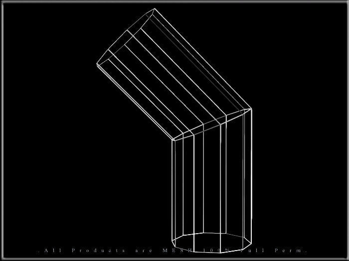 Wire Pipe Elbow Low-poly 3D model_11