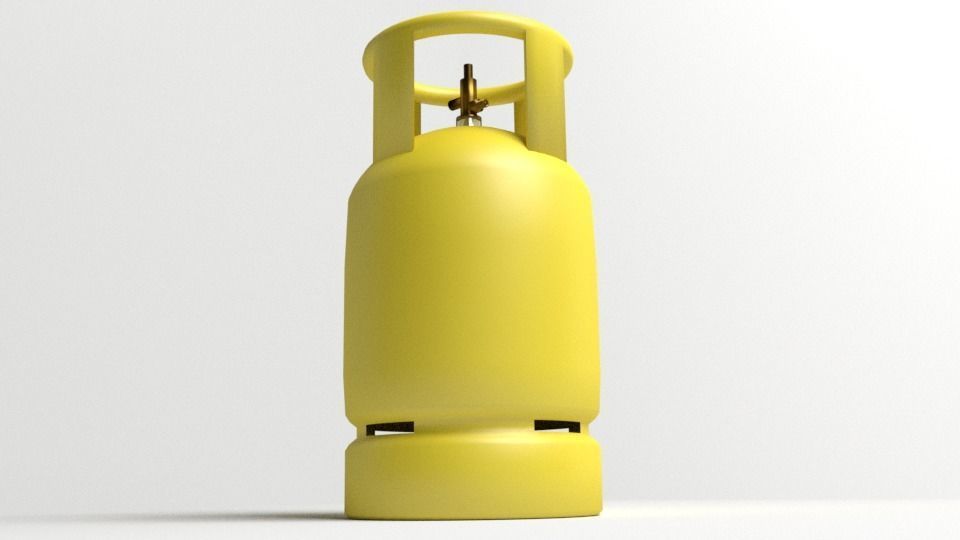 Liquefied Petroleum Gas 9kg 3D model_3